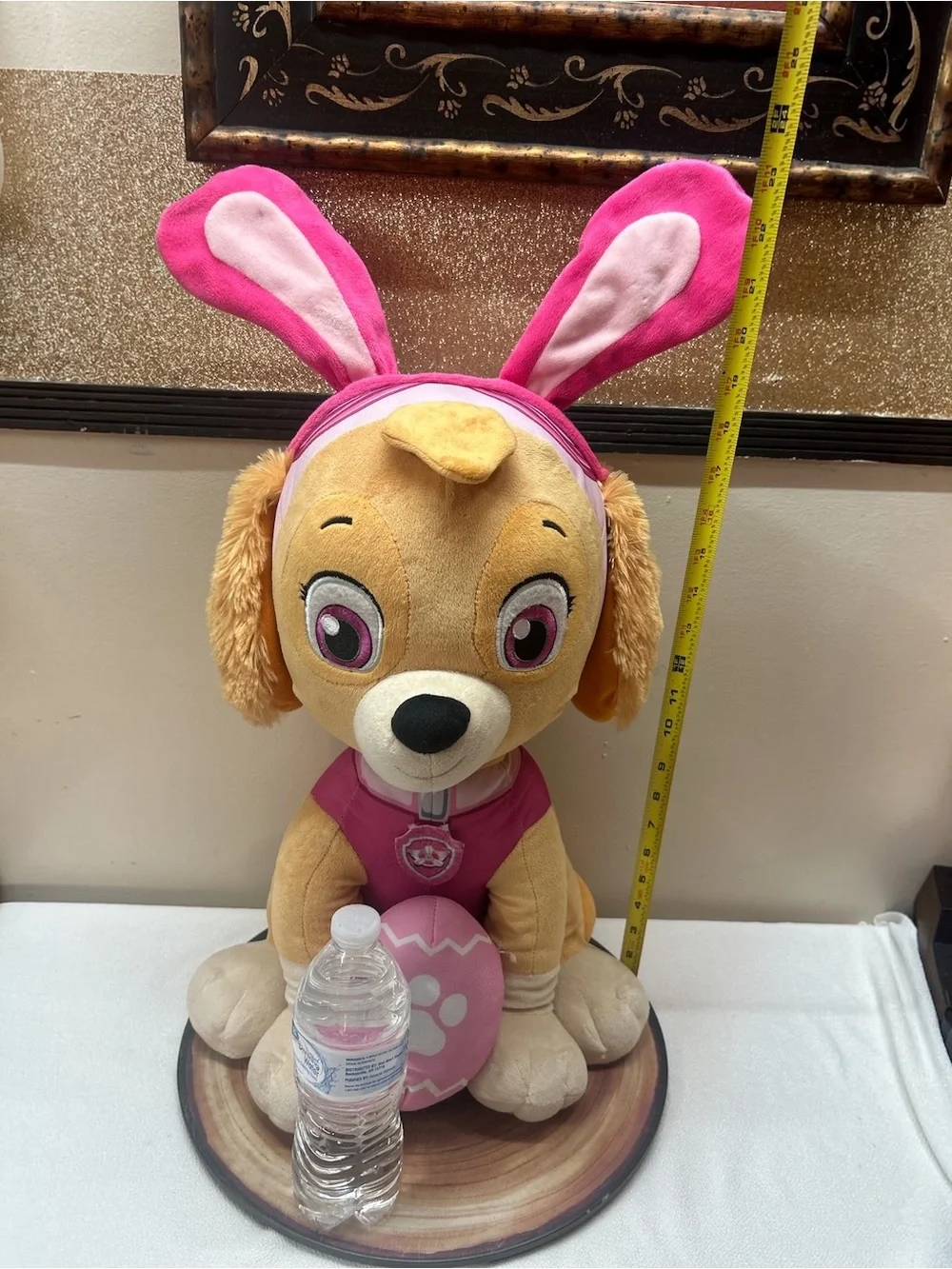 PAW Patrol Skye Jumbo Plush Easter Bunny Ears Egg Nickelodeon 2019 24” Large